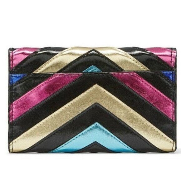 Victoria's Secret bag valentines Wristlet Purse hearts stripes - Picture 5 of 9